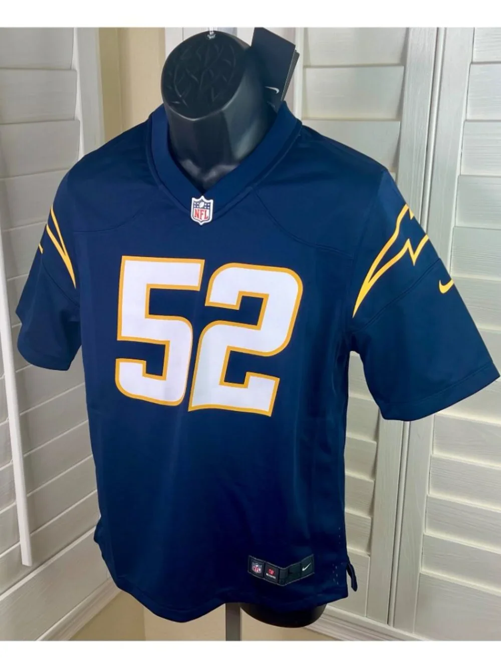 Nike NFL Los Angeles Chargers Khalil Mack #52 Football Jersey - Youth L 14/16